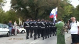 Российские морские пехотинцы на параде в Корфу   Ρώσοι Πεζοναύτες παρελαύνουν στην Κέρκυρα