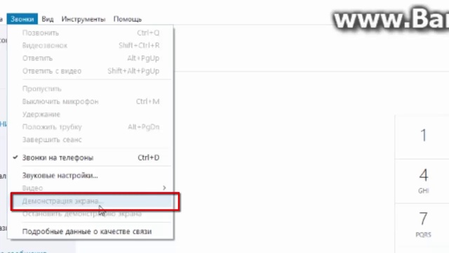Демонстрация экрана в skype смотреть онлайн