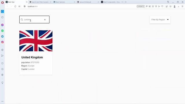 ReactJS global search, react spinner tutorial guide: Part 1 смотреть онлайн