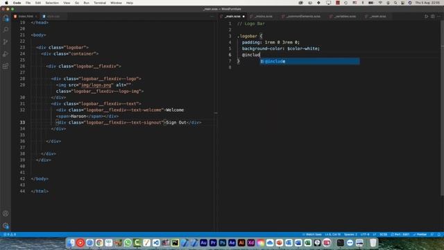Logobar: How to Build a Responsive Website - SASS Project (04/26) смотреть онлайн