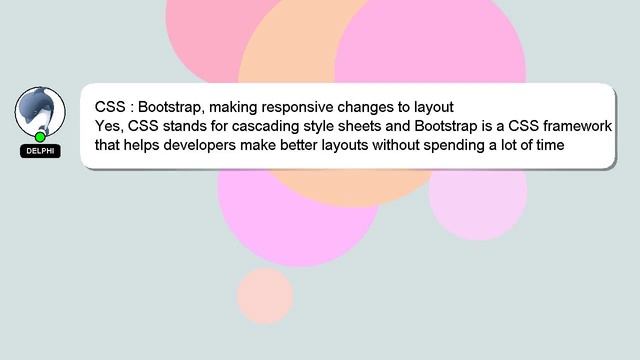 CSS : Bootstrap, making responsive changes to layout смотреть онлайн