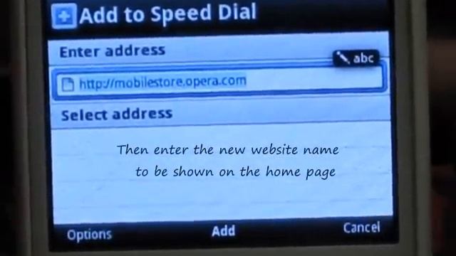 Opera Mini Browser - How to change the home page screen / speed dial bookmarked sites. смотреть онлайн