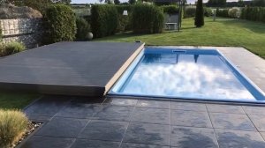 Раздвижная терраса для бассейна