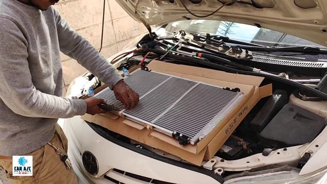 Toyota Corolla AC Condenser Replacement|Car AC Services ms autos AC problem смотреть онлайн