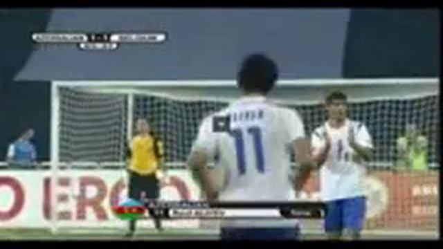 Отбор к Евро 2012 Азербайджан 1 1 Бельгия Рауф Алиев смотреть онлайн