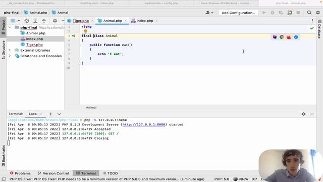 `final` keyword in PHP - How & When to use it? смотреть онлайн