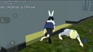 Челленжд в school girl simulator.перебила всех учителей?|Sane Van