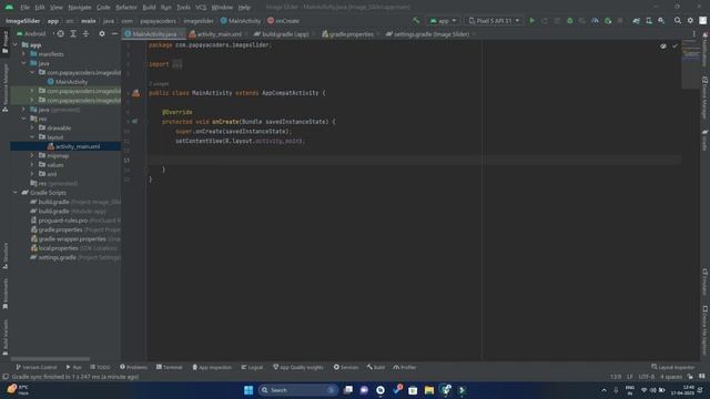 How to create image slider in android studio || Image slider in android || Image slider 2023 смотреть онлайн