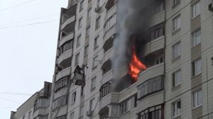 Пожар в 622 корпусе Зеленоград