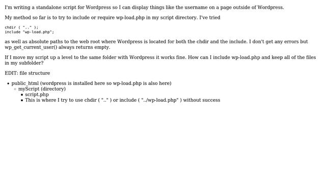Wordpress: Problem accessing wp-load.php (2 Solutions!!) смотреть онлайн