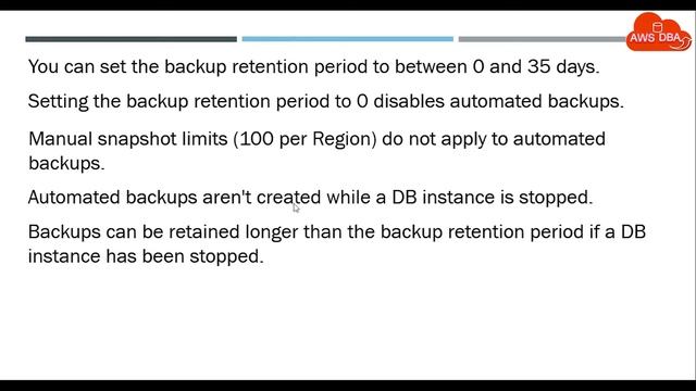 22 Enabling automated backups смотреть онлайн