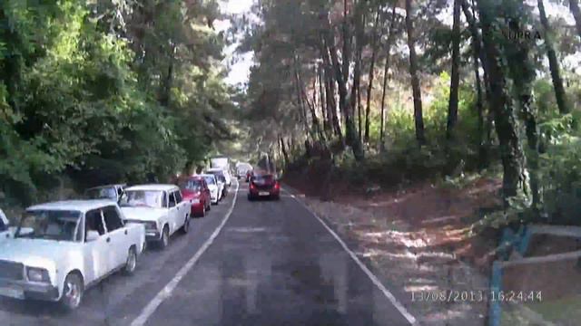 Пробки в Сочи поездки на море на машине смотреть онлайн