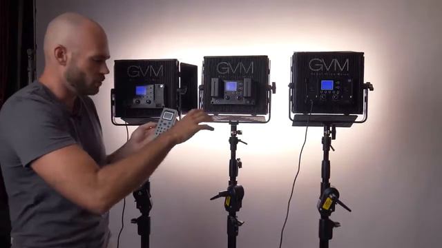 GVM 672S Bi-Color Studio LED Video Light Kit Panel Review смотреть онлайн