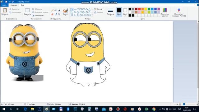 HOW TO DRAW MINIONS | как нарисовать МИНЬОНА смотреть онлайн