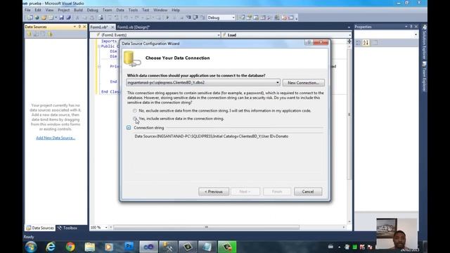 Guardar informacion en BD de SQL server por codigo en VB.net.wmv смотреть онлайн