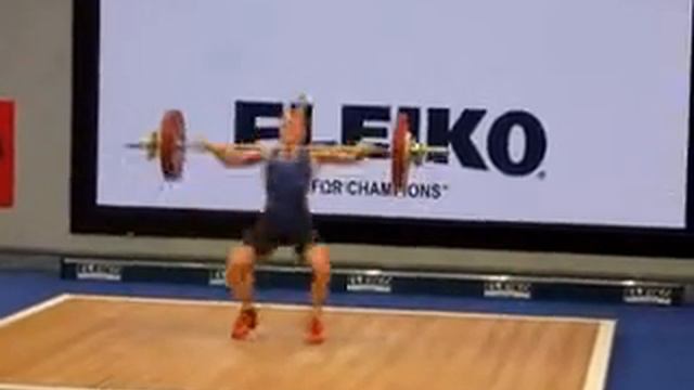 ROOS Angelica .SWE .58 kg Category Women .83kg Snatch 07/04/14 смотреть онлайн