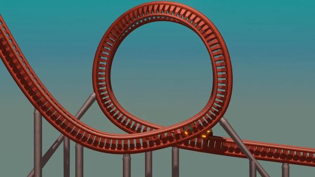 Roller Coaster - Blender Loop смотреть онлайн