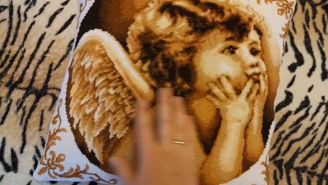 Оформление вышивки в подушку смотреть онлайн