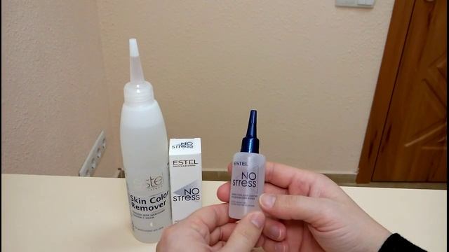 ESTEL NO STRESS. Эстель лосьон для удаления краски с кожи. смотреть онлайн