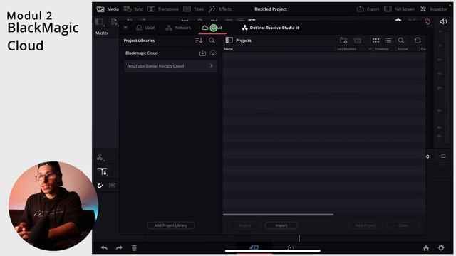 How to create a Black Magic Cloud for DaVinci Resolve iPad смотреть онлайн