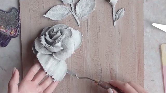 Sculptural painting, how to make.. смотреть онлайн