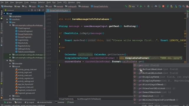 Firebase Group Chat Android Studio - 20 - Android Group Chat Application using Firebase Database смотреть онлайн