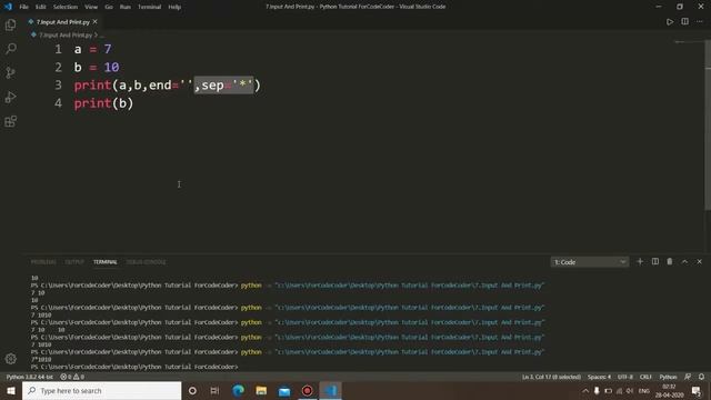 How to get Input from user in Hindi | Python Tutorial For Beginners In Hindi #6 смотреть онлайн