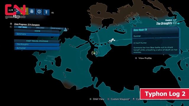 Borderlands 3 Typhon Logs Locations - The Droughts - Crew Challenge - How to open locked chest смотреть онлайн