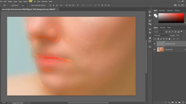 Face ko Smooth kaise kare | High - End Skin Retouching Photoshop Tutorial in Hindi | SABKE SAB смотреть онлайн