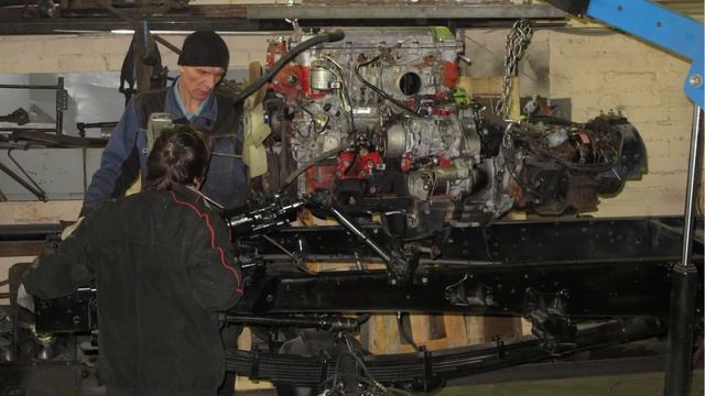 Дизельный ГАЗ-66 БАРХАН на шинах низкого давления 1300 смотреть онлайн