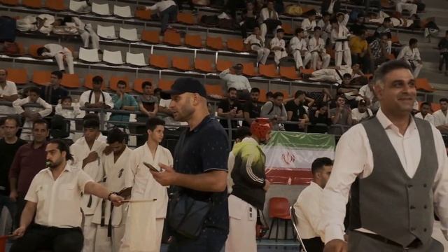 Клещев Алексей на Международном чемпионате ИРАНА по кумитэ и ката, каратэ октябрь 2022 смотреть онлайн