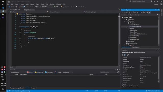 Convert PDF to XML in C# using PDF Focus .Net library смотреть онлайн