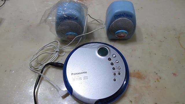Panasonic PORTABLE CD PLAYER SL-CT490 смотреть онлайн