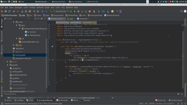 Kotlin Fuel - Coroutines смотреть онлайн