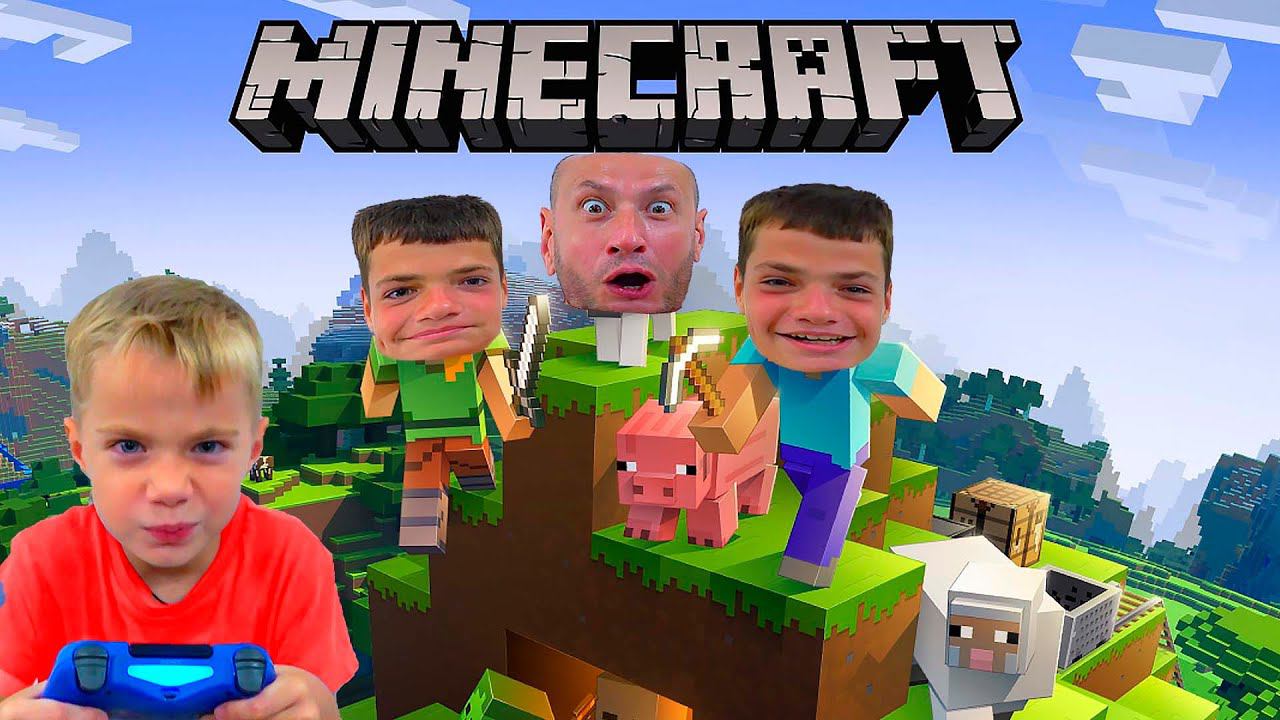 КТО из МАСИКОВ НУБ в МАЙНКРАФТЕ? смотреть онлайн