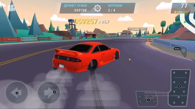 дрифт с другом в игре Drift Clash смотреть онлайн