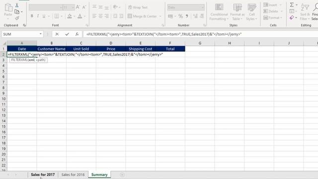Dynamically Append Multiple Data Across Sheets using FILTERXML смотреть онлайн