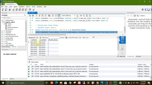 14. Funciones de fecha y hora | MYSQL | (current_date, date_add and datediff) смотреть онлайн