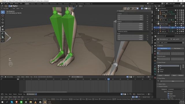 Retargeting/Ramap using Auto-Rig Pro (COMPLETE guide) - Blender 2.8, 2.9, 3.0 смотреть онлайн