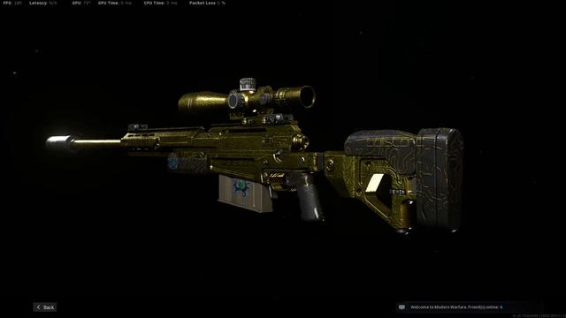 Golden AX-50 Showcase - Modern Warfare [DirectX Raytracing Enabled] смотреть онлайн