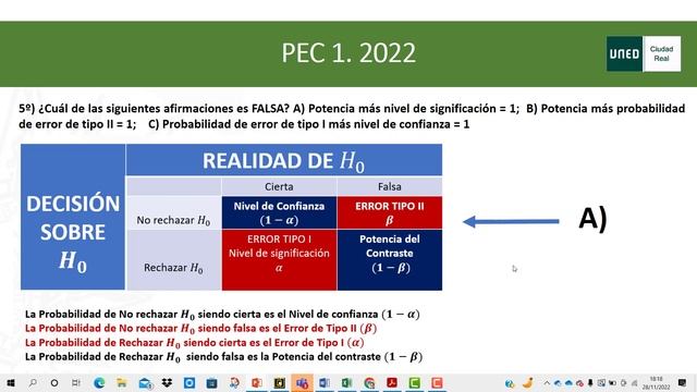 DISEÑOS DE INVESTIGACIÓN Y ANÁLISIS DE DATOS. 1ª PEC CURSO 2022/23 смотреть онлайн