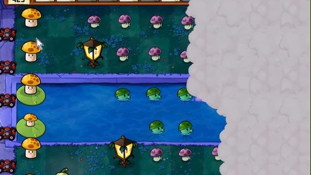 Plants vs Zombies night pool смотреть онлайн
