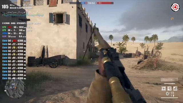 Тест компьютера Game в игре Battlefield 1 смотреть онлайн