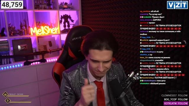 РЕАКЦИЯ МЕЛЛШЕРА НА МЭШАП ЗАБУДУ ХЛАМИДИЮ | ПРИЗНАНИЕ X2? | Нарезка стрима MellSher