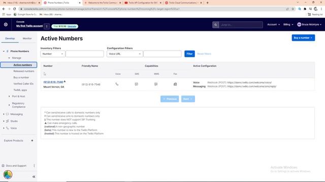 How to send SMS using the Twilio SMS API? | Twilio Console | Twilio API смотреть онлайн