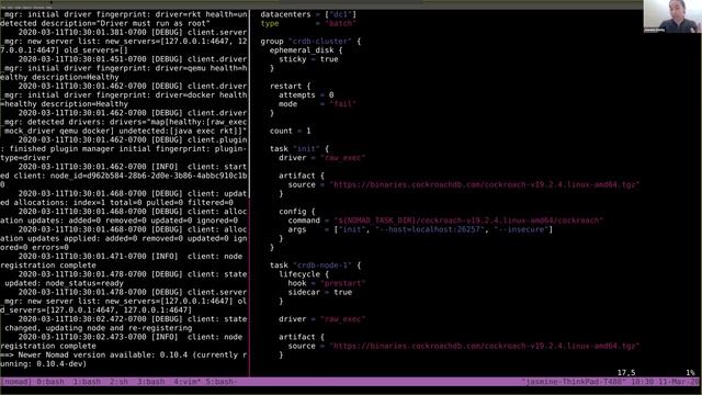 Nomad 0.11 Task Dependencies смотреть онлайн
