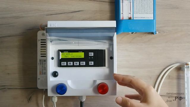 7. Умная Теплица. Меню настроек RS485. смотреть онлайн