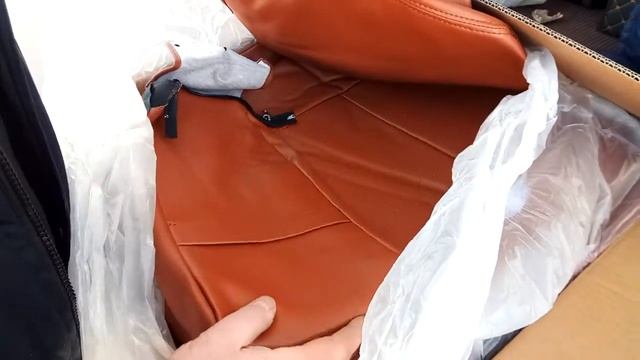 Распаковка авточехлов AKUBA. смотреть онлайн