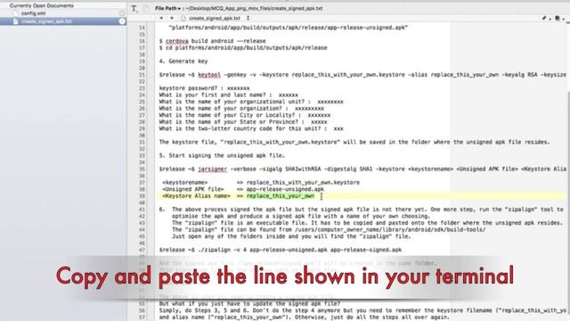 Create signed apk file from Cordova command line interface (CLI) смотреть онлайн