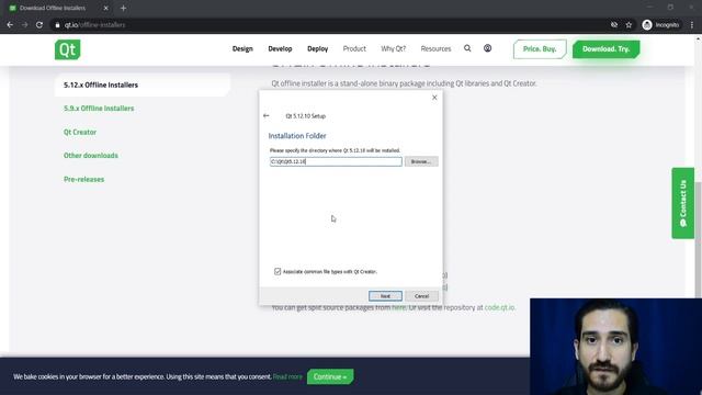 How to install QT in Windows 10 without an account смотреть онлайн